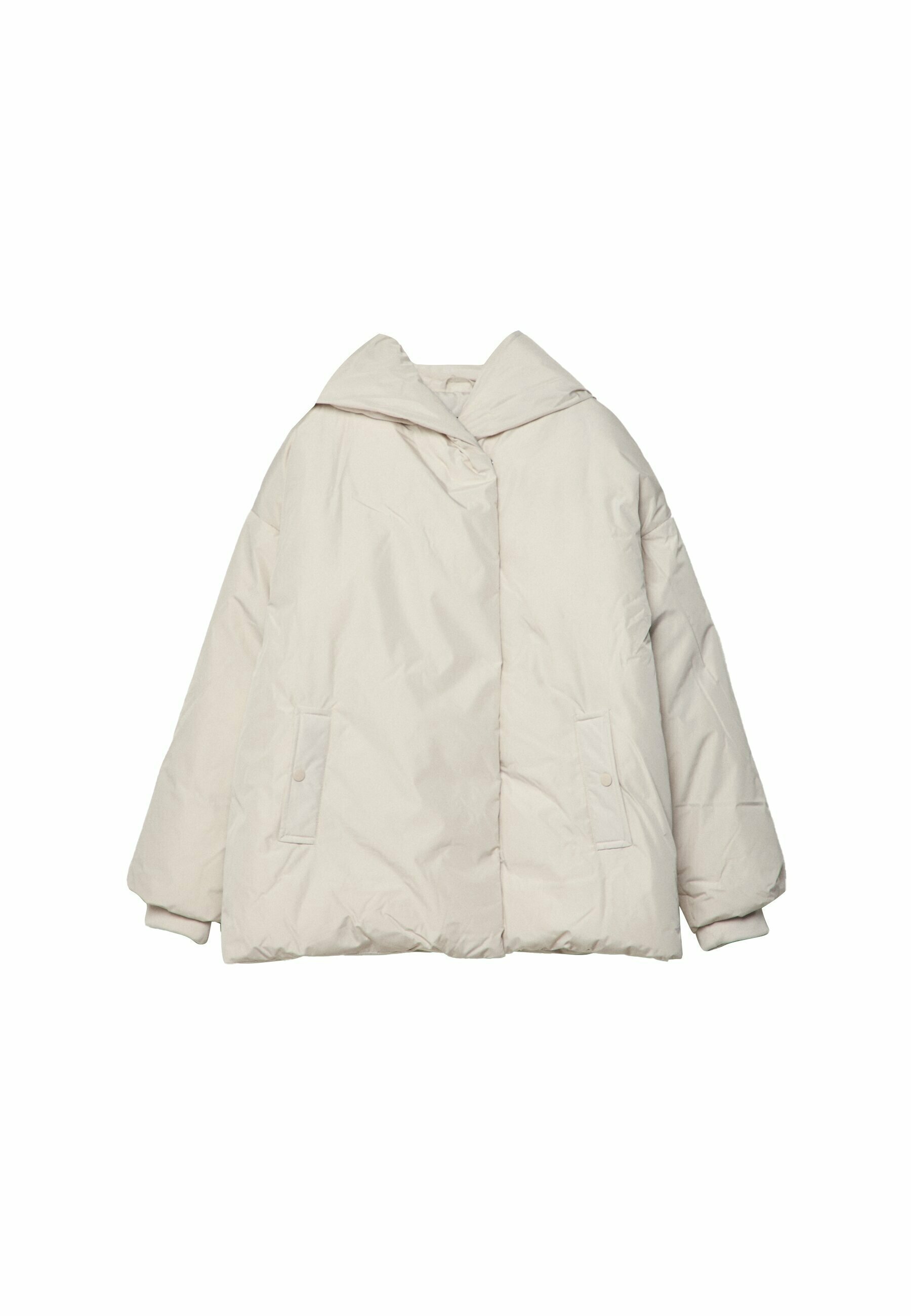 Jaqueta de inverno Stradivarius - cor pedra