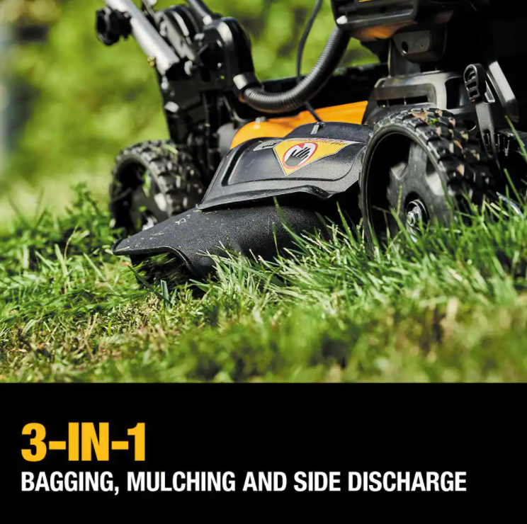 Mașină de tuns iarba fără fir DEWALT MAX de 21,5 inci, 20 V, litiu-ion, cu baterie