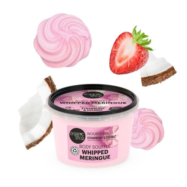 „Organic Shop“ plaktos morenginės kūno suflė 250 ml