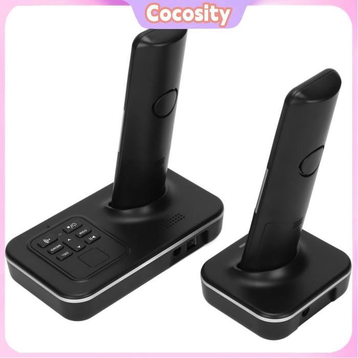 Telefono cellulare Cocosity D1002 TAMD, pratico per lavoro, ufficio e casa, digitale, cordless, con telefonia rimovibile, spina europea.