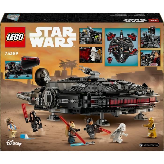LEGO® Star Wars 75389 Der Schwarze Falke – Baufahrzeug für Kinder – Geschenk