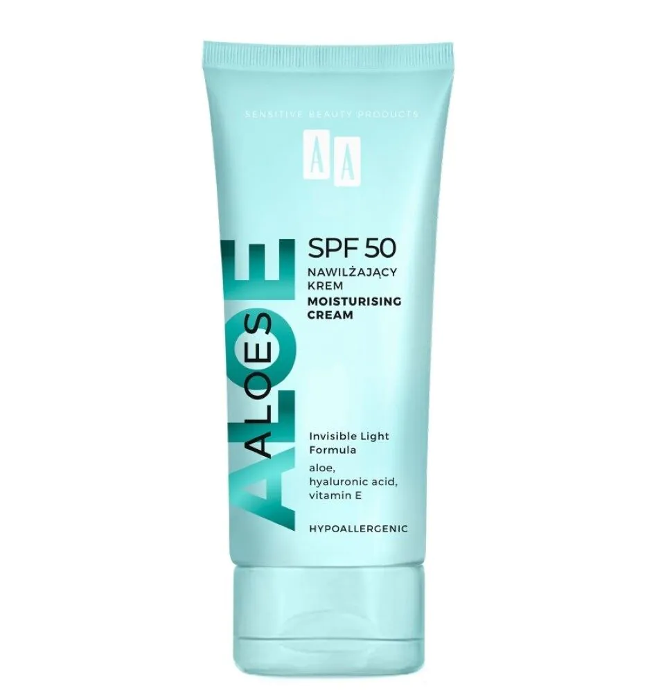 AA Aloes SPF50 - Nawilżający krem 40ml