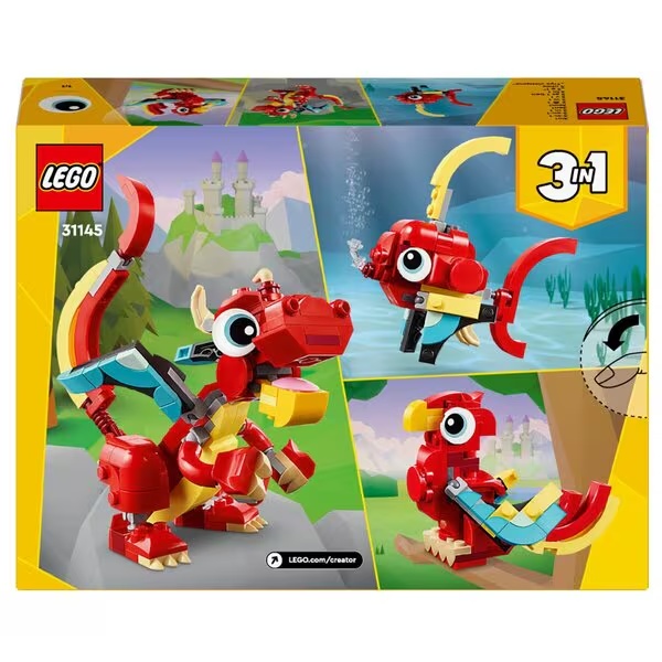 LEGO Rdeči zmaj<br>