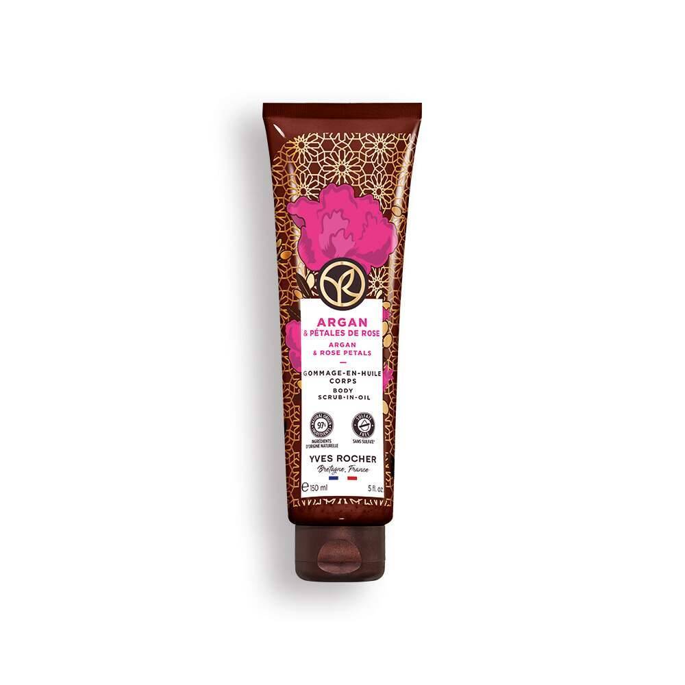 Argan & rozenblaadjes bodyscrub