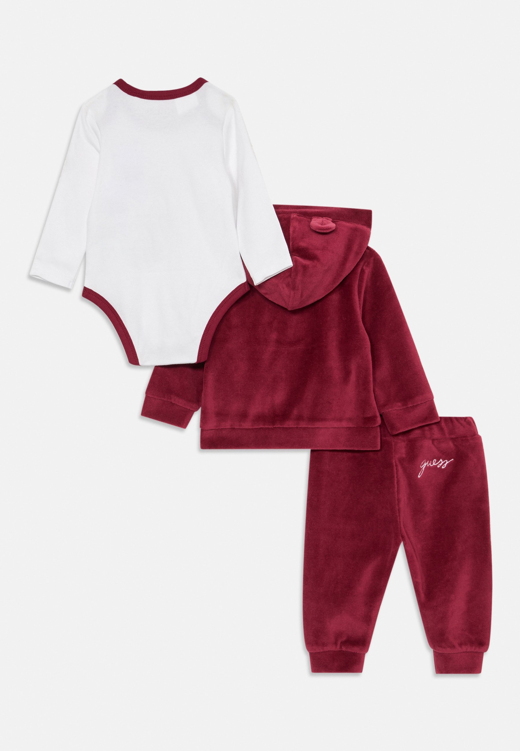 Guess BABY UNISEX SET - Prezenty dla dziecka - czerwony balowy