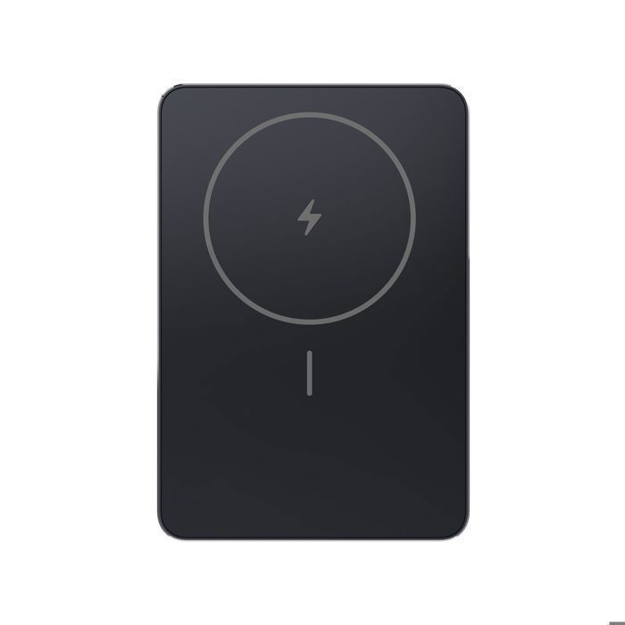 Magnetic Power Bank - Xiaomi Super Slim Magnetic Power Bank 5000 Black - 5000 mAh - 8.7 mm - Wired 22.5W / Wireless 15W