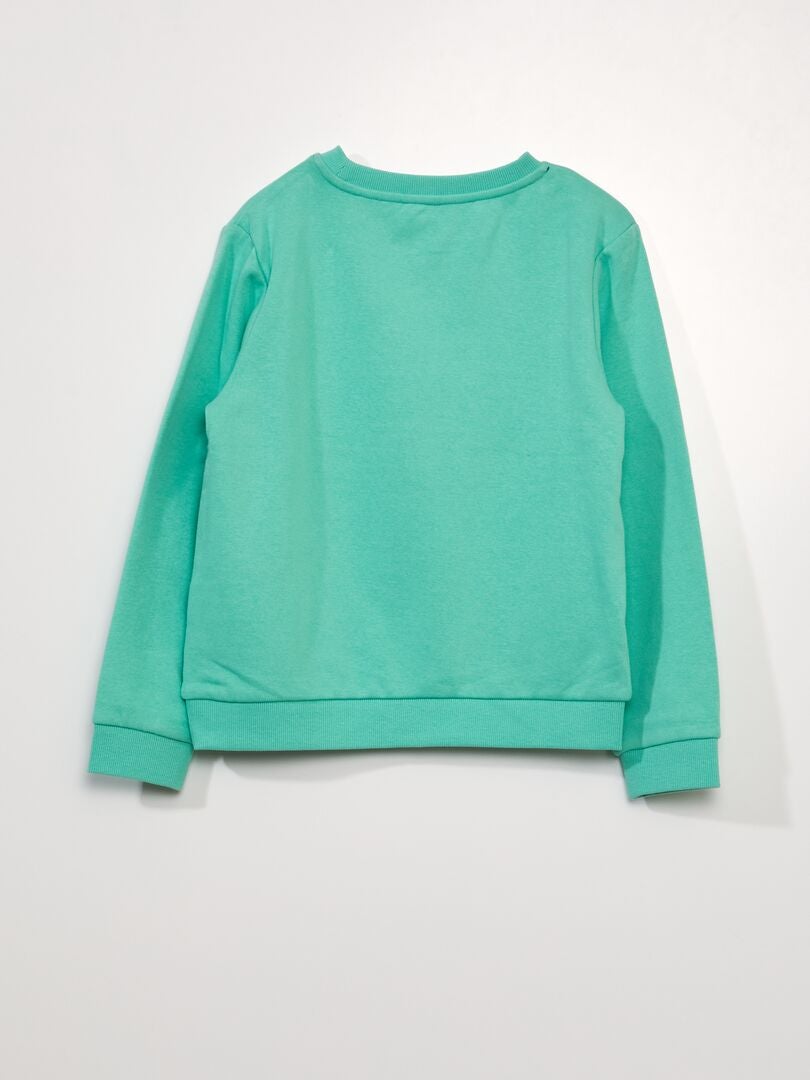 Fleece trui - GROEN