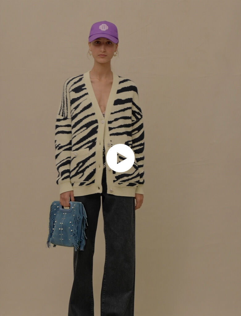 Oversized geel vest - Geel