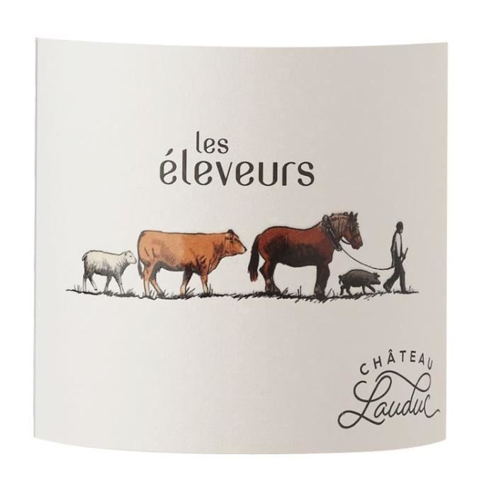 Château Lauduc Les Éleveurs 2024 Bordeaux - Rosé Wine from Bordeaux - Organic