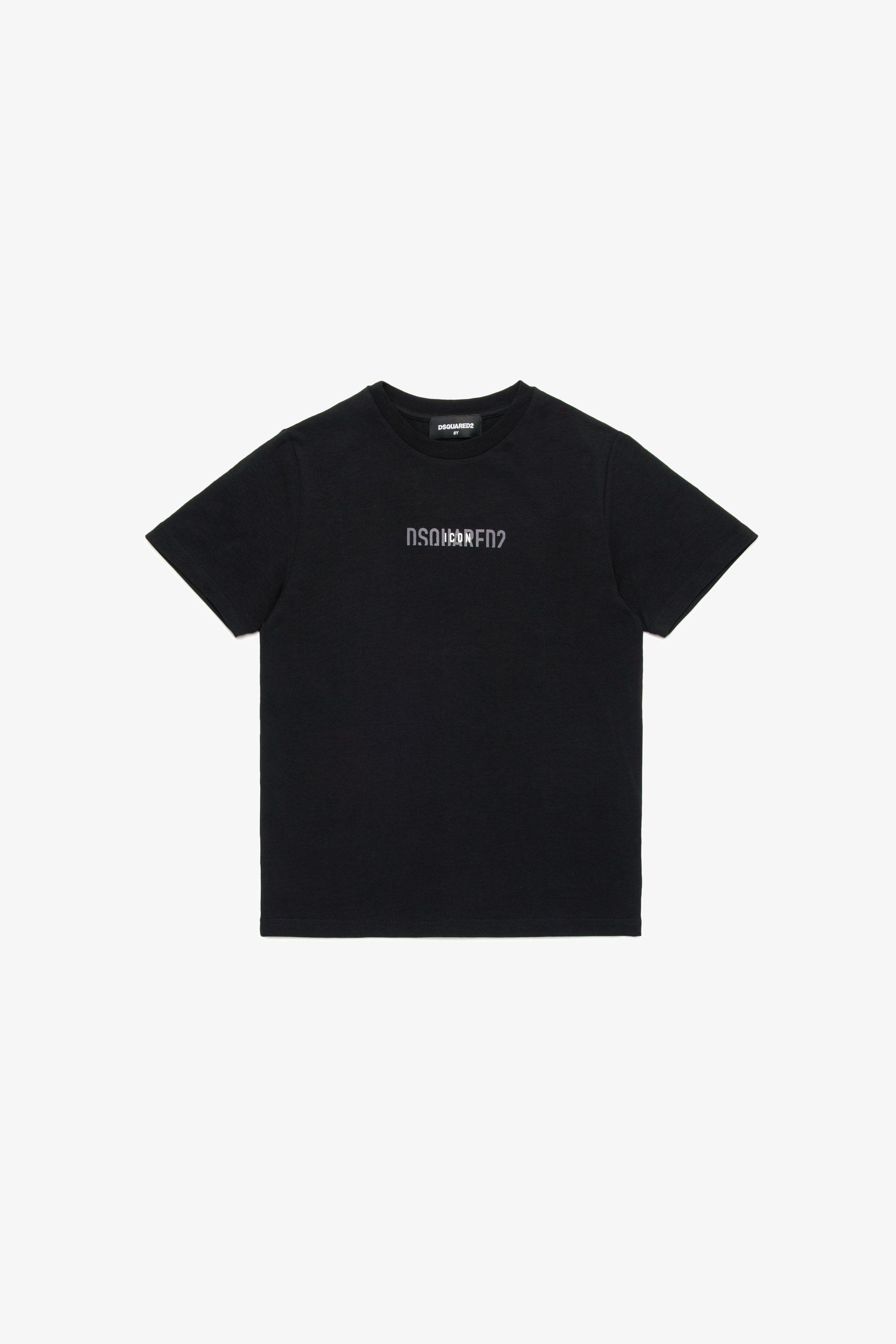 T-shirt basique unisexe Dsquared2 ICON - noir