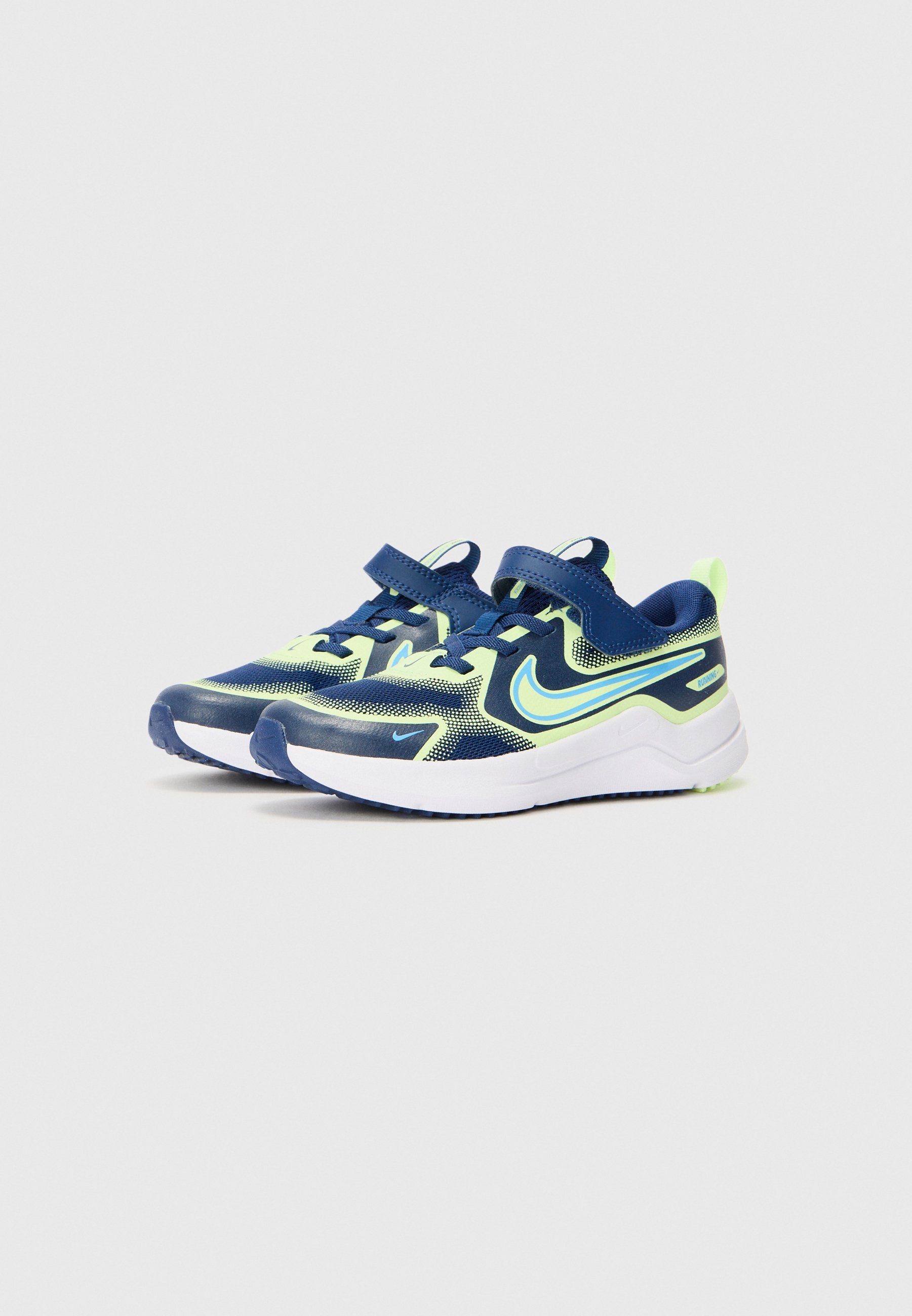 Nike Performance COSMIC RUNNER UNISEX - Hardloopschoenen voor op de weg - blue void/univ blue/barely volt