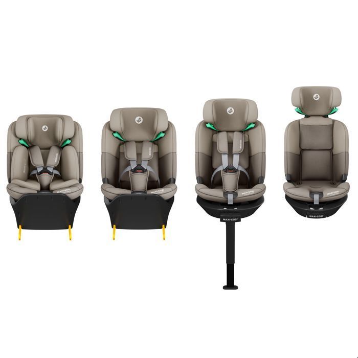 Siège auto pivotant evolutif et i-size emerald 360 s