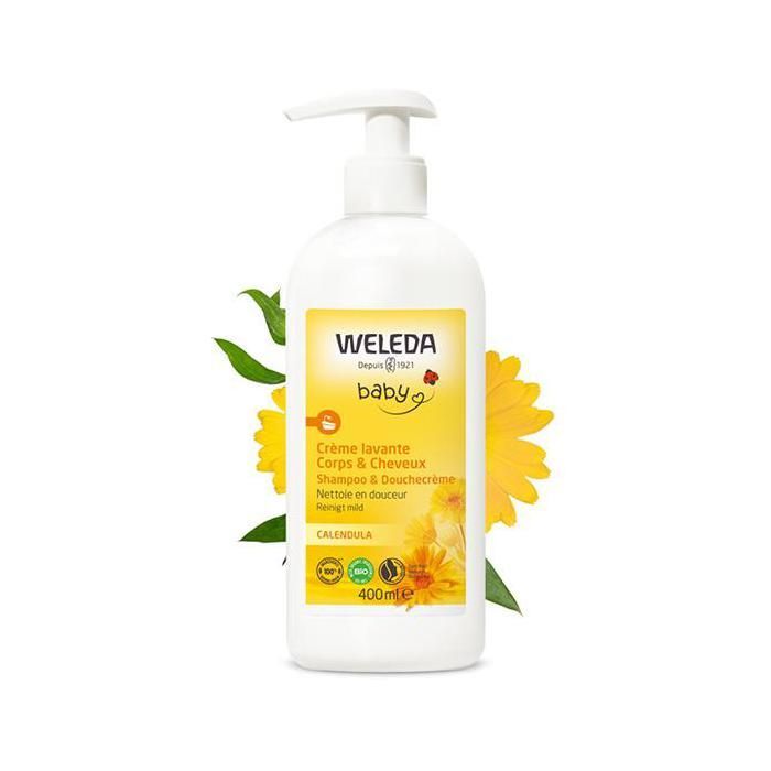 Weleda Calendula Body and Hair Wash Cream 400ml