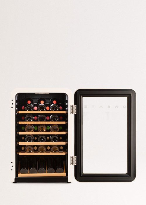 Retro wine cellar - Create - WINECOOLER - 12, 45 or 76 bottles - Adjustable temperature - Eco-friendly
