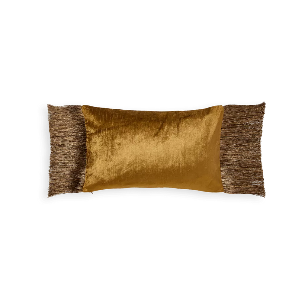 Funda de cojín de terciopelo de algodón de la colección Vellore de House of Rituals, 50x30 cm.