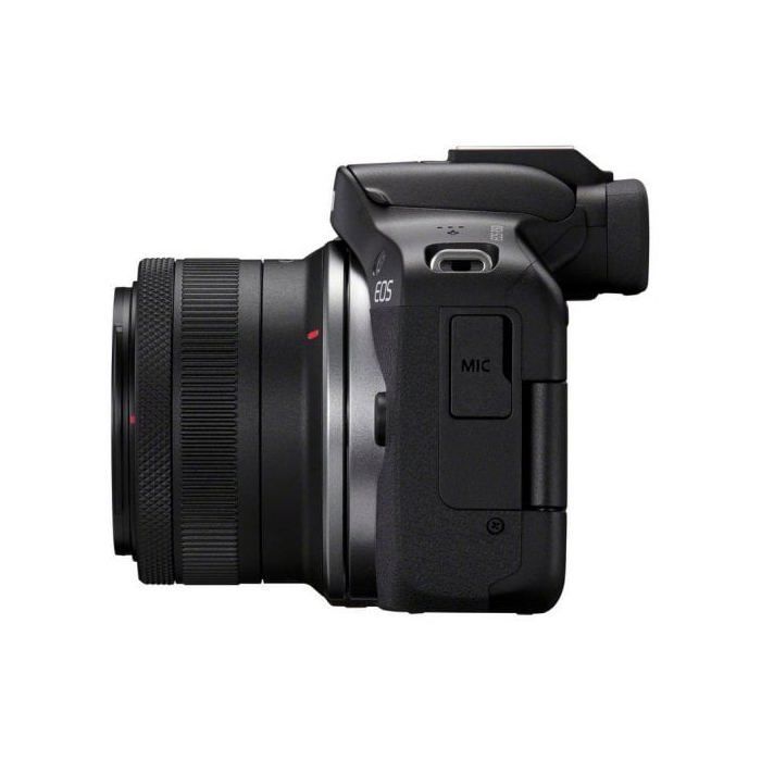 Mirrorless camera - Canon - EOS R50 - Black - RF-S 18-45mm - 24.2 MP - 4K Ultra HD
