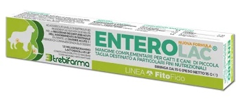ENTEROLAC Pasta Enterolac seringa alimento suplementar para cães e gatos 15 g