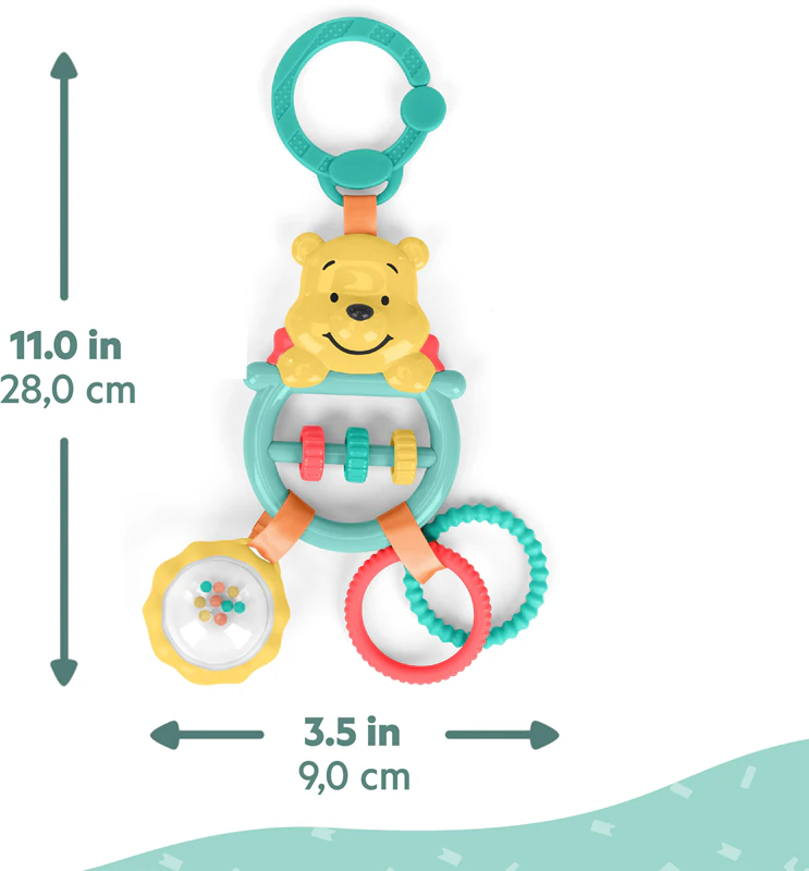 Brinquedo educativo Ursinho Pooh da Bright Starts