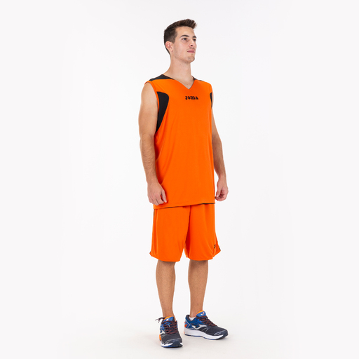 Ensemble réversible Joma orange et noir