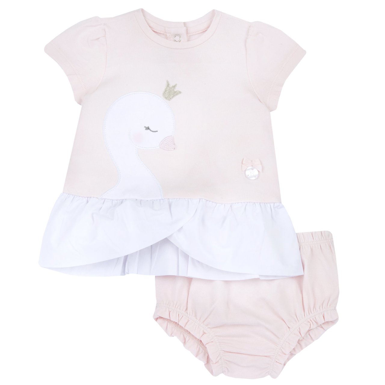 Svanekjole med matchende culottes