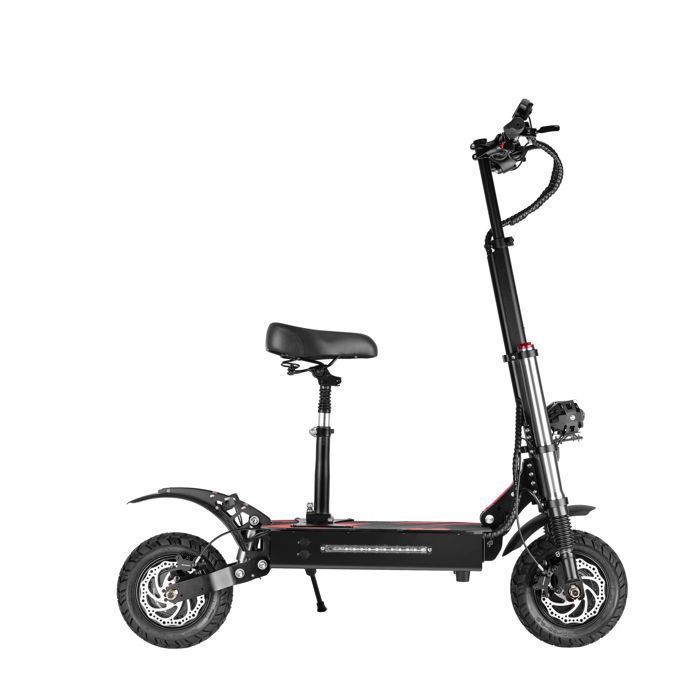 Patinete eléctrico BOYUEDA S3-11 - 2 motores de 3000 W - Batería de 60 V y 38 Ah - Neumáticos de 11