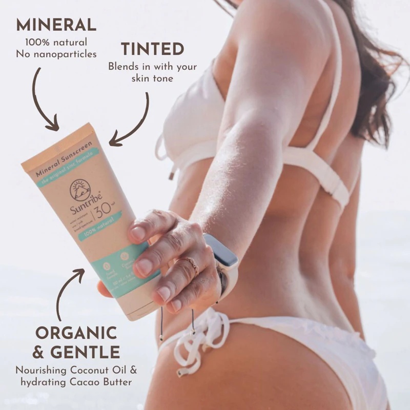 Suntribe Mineral Sunscreen крема за сунчање са минералима