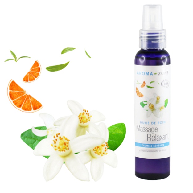 Ontspannende massageolie