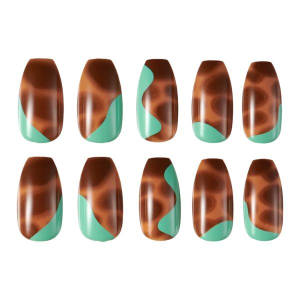Lottie London Stay Press'D on Nails - Schildpatt-Twist