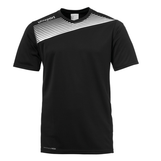  Liga 2.0 Camiseta Mc Negro/blanco Uhlsport