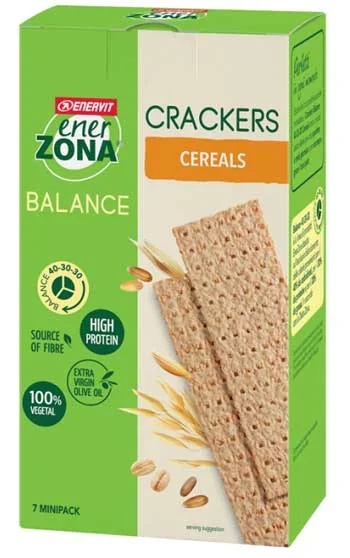 ENERVIT Enerzona crackers 25 g zoute snack