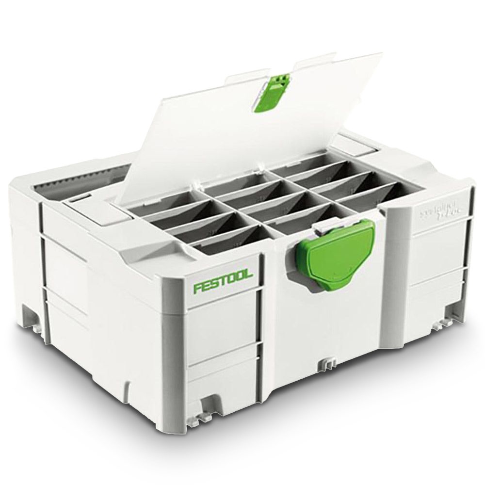 Caixa de armazenamento FESTOOL SYS 2 T-Loc Systainer com tampa 497852