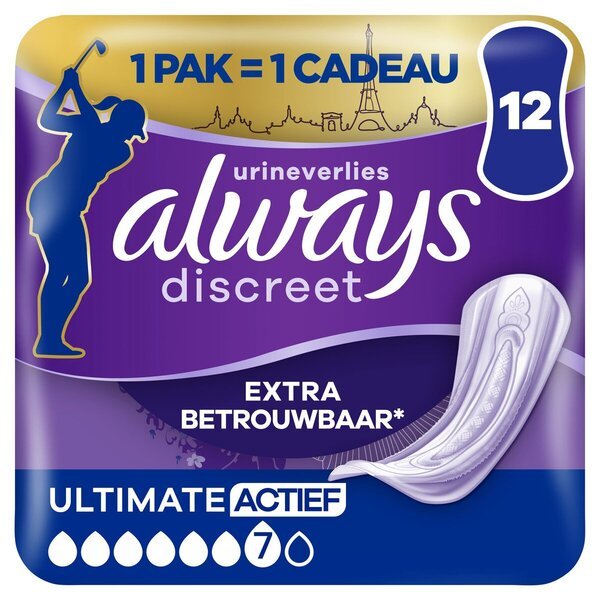 Always Discreet Ultimate ulošci za inkontinenciju<br>Medicinski uređaj - 12 komada