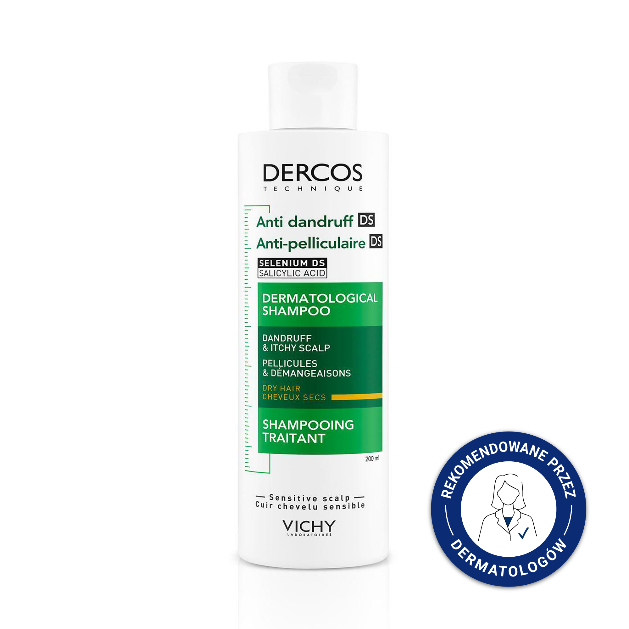 Vichy Haarshampoo 200ml Dercos