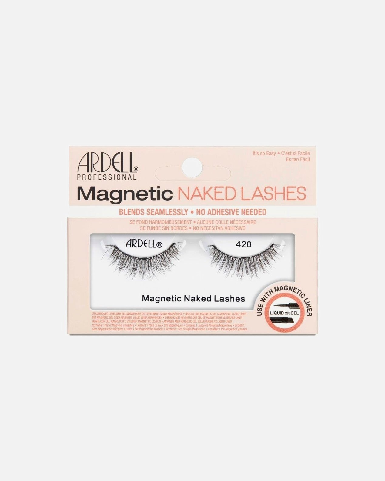 Ardell Naked Lashes magnētiskās mākslīgās skropstas 420 - 1 pāris