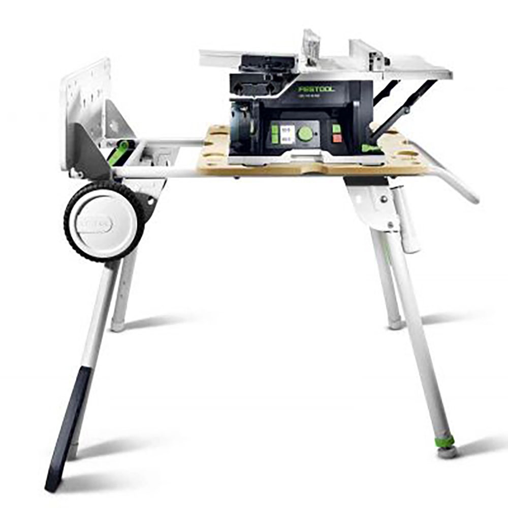 FESTOOL CSC SYS 50 18 V 168 mm akkusaha Systainer 5.2 Ah Bluetooth-setti ja apukehys 577381