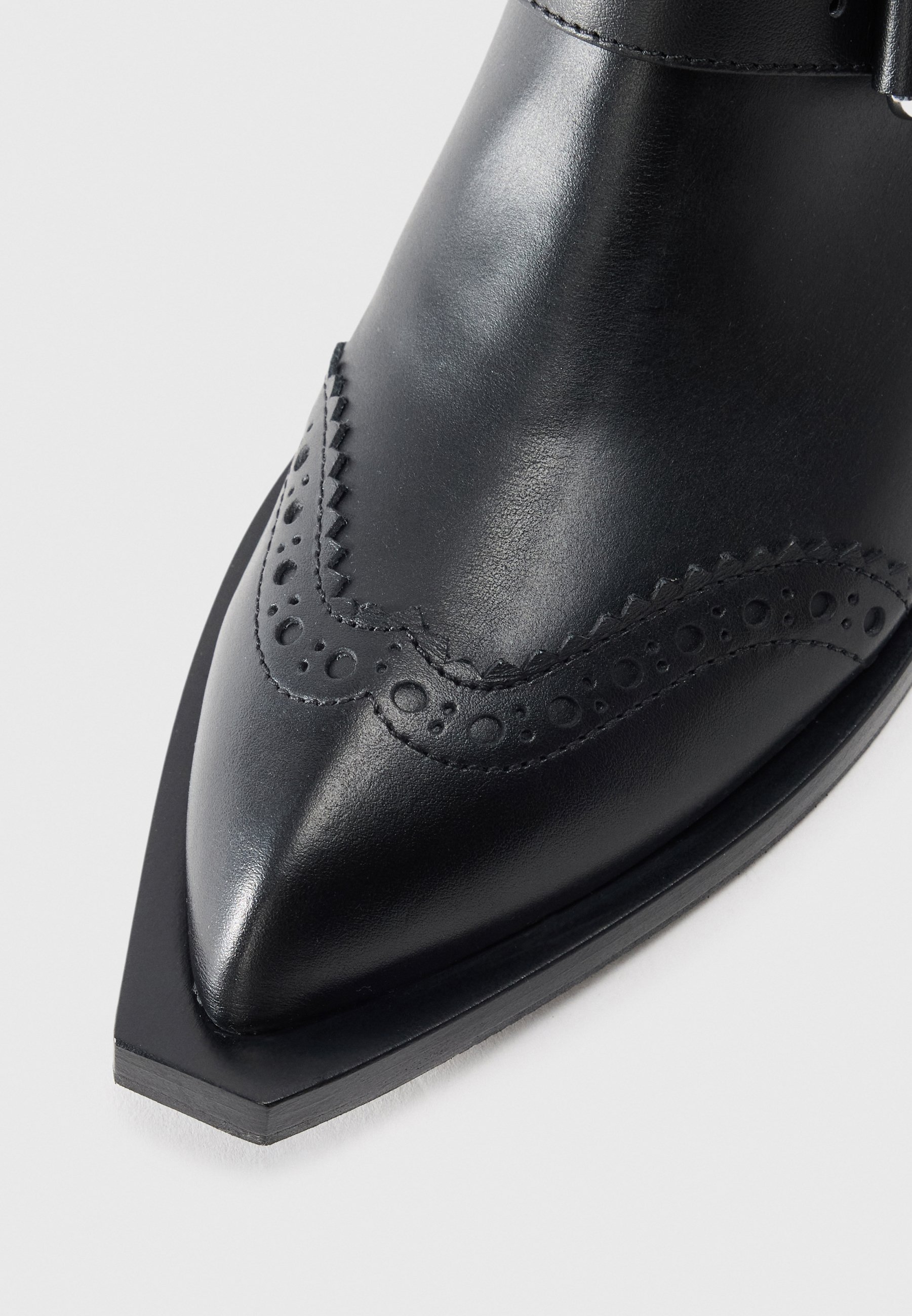 Stivaletto da cowboy/biker MOSCHINO - nero