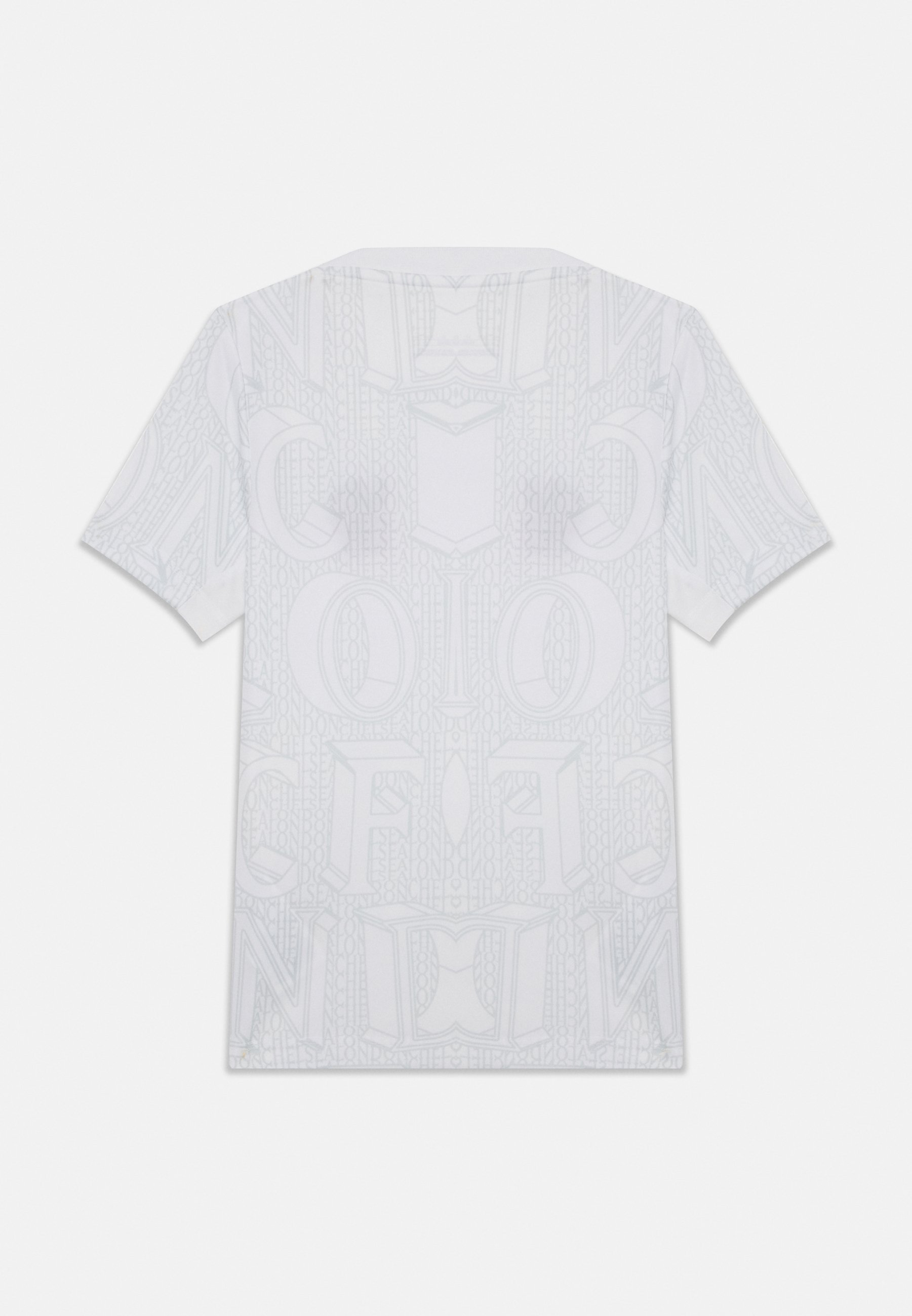 Nike Performance CHELSEA LONDON 25/26 UNISEX - Strój klubowy - biały/czysta platyna/niebieski