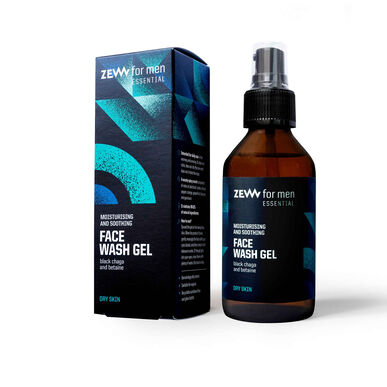 ZEW Men's Essential Face Wash Gel Återfuktande och lugnande ansiktsrengöringsgel 100ml