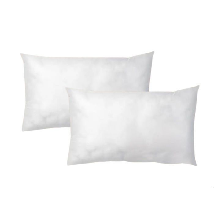 LNT France Set of 2 Cushion Fillings 50x30 cm – Ultra Plump Long Lasting for Sofa Cover Living Room Decor