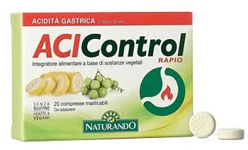 NATURANDO Acicontrol Rapid 20 tabletten