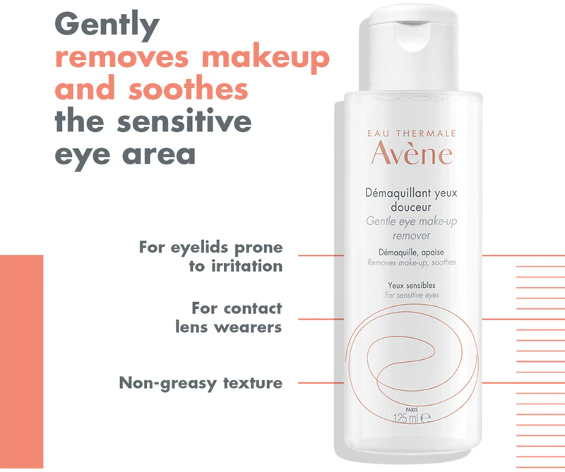 Odličovač očí Avène Skin Care pre citlivú pleť