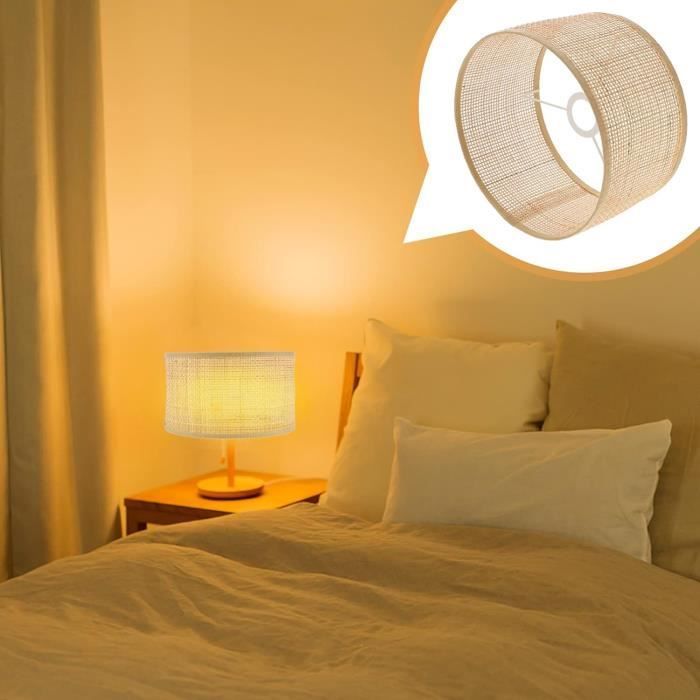 Rattan lampshade - YYV - Fabric - Beige - Contemporary - Electric