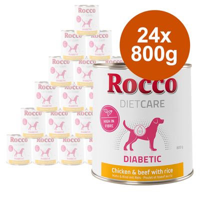 Rocco Diet Care Diabétique - Poulet et bœuf avec riz