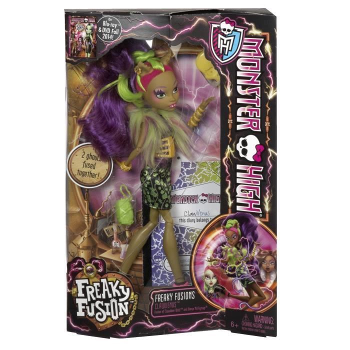 MONSTER HIGH Fusione Clawdeen/Venere