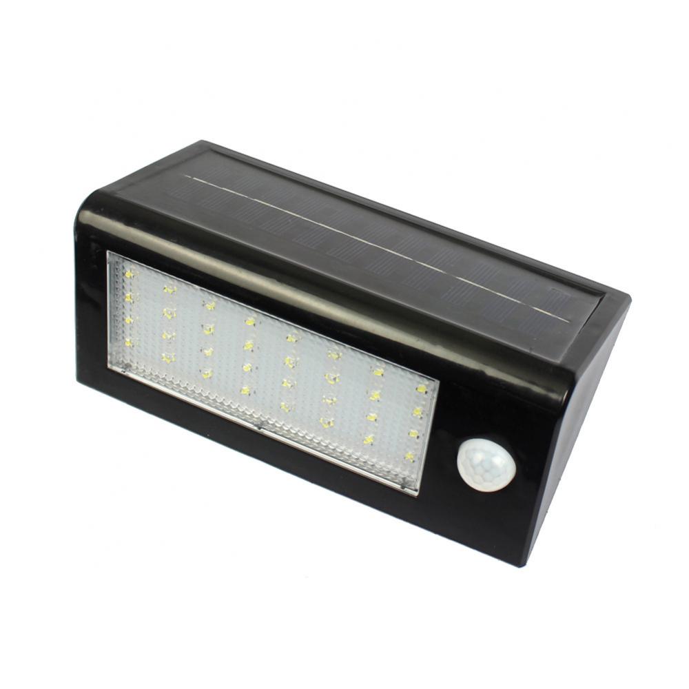 Lámpara solar de jardín con 32 LED, aplique de pared LED para exteriores, resistente al agua, iluminación LED para el hogar.