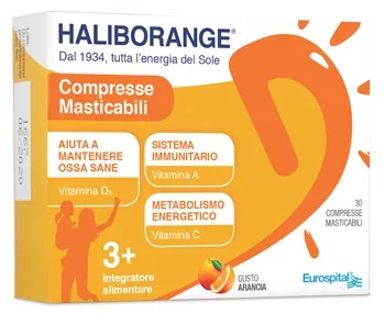 HALIBORANGE Haliborange 30 comprimés à croquer Complément alimentaire avec vitamine D