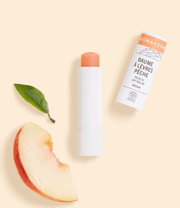 Baume à lèvres BIO Vegan Pêche