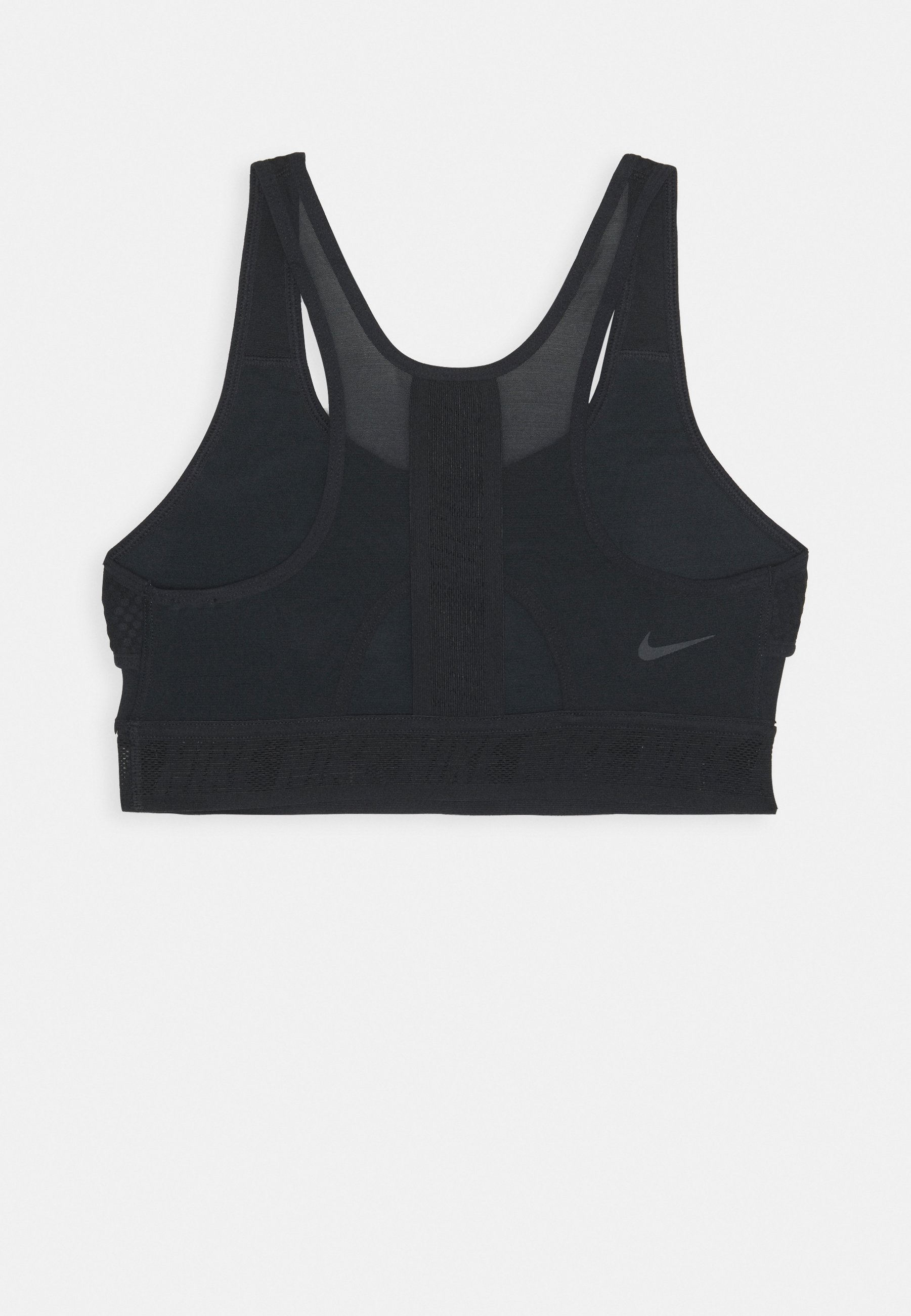 Nike Performance BRA - Sports-BH med medium støtte - svart/mørk røykgrå