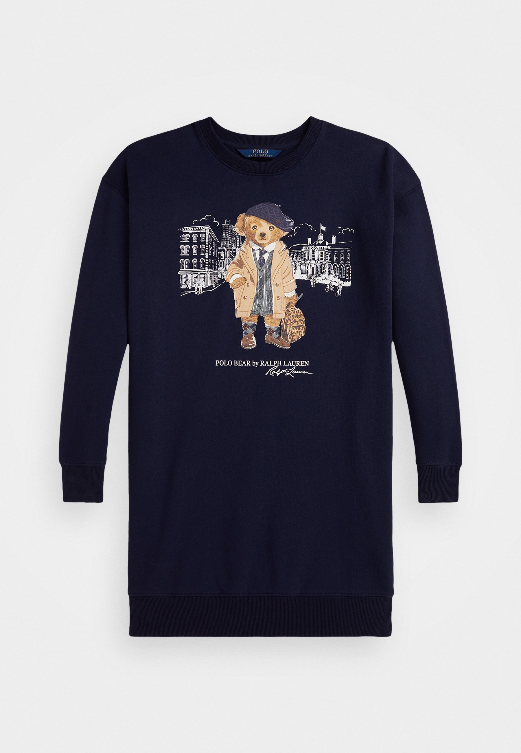 Polo Ralph Lauren POLO BEAR FLEECE SWEATSHIRT JURK - Dagjurk - verfijnd marineblauw