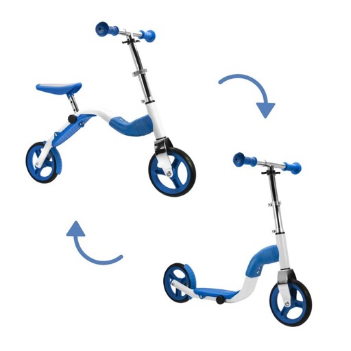  „Scoobik Bestial Wolf“ paspirtukas ir transformuojamas dviratis 2 viename
